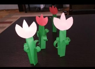 Կակաչներ թղթից