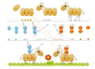 Նկարում ենք մատիկներով