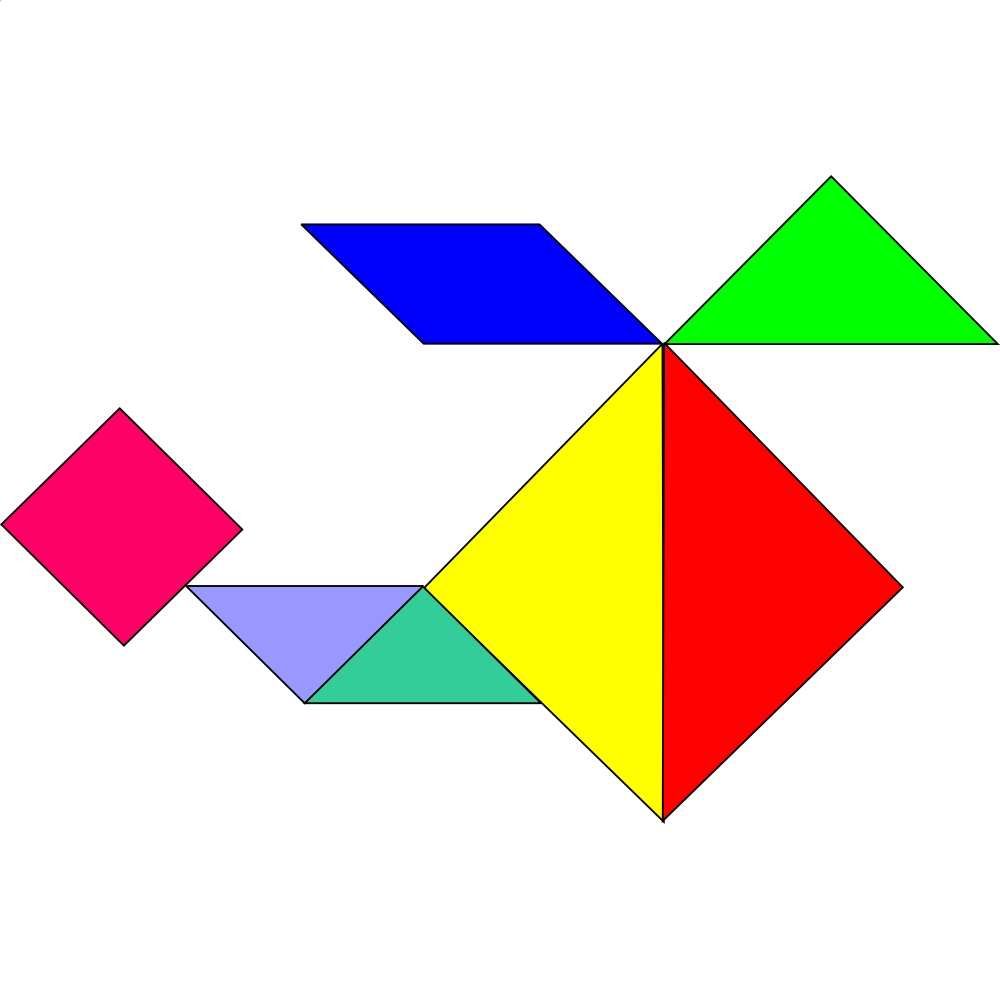 Նկարներ երկրաչափական պատկերներով