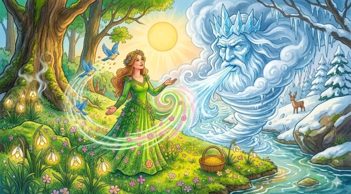 Ինչպես Գարունն ու Ձմեռը հանդիպեցին